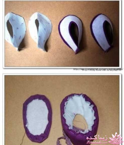 برای نی نی های نازتون کفش بدوزید